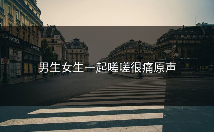 男生女生一起嗟嗟很痛原声